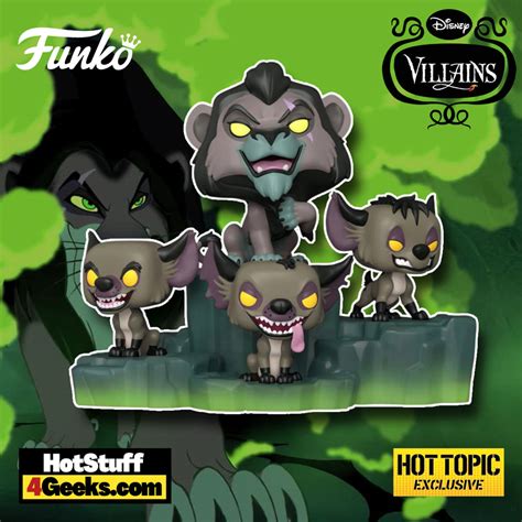 Funko Pop! Deluxe Disney Villains (Villains Assemble: Scar, 56% OFF