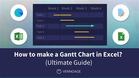 How to Make a Gantt Chart in Excel? (Ultimate Guide) - Venngage