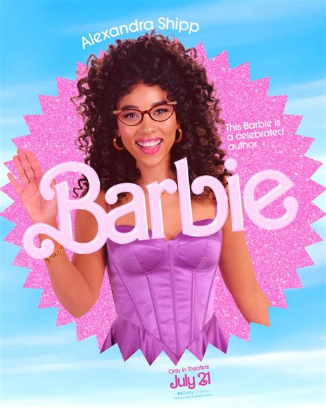 Alexandra Shipp's "Barbie" Poster | Greta Gerwig's Barbie Movie ...