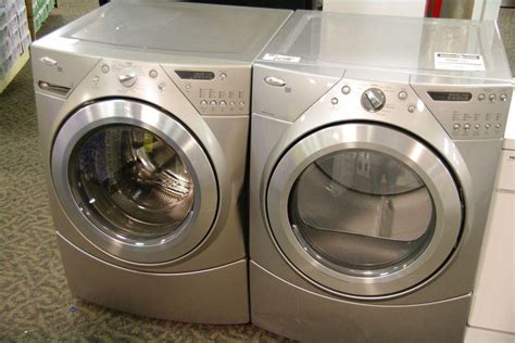 WHIRLPOOL DUET GREY WASHER & DRYER SET - Able Auctions