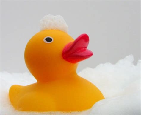 Items similar to Rubber duck bathroom decoration, nursery art, Original ...