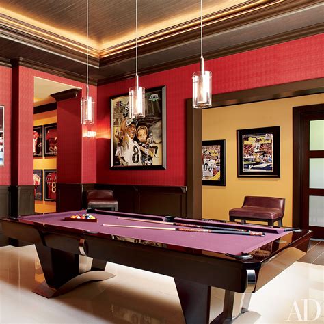 14 Beautiful Billiard Rooms Where You Can Play In Style Architectural ...