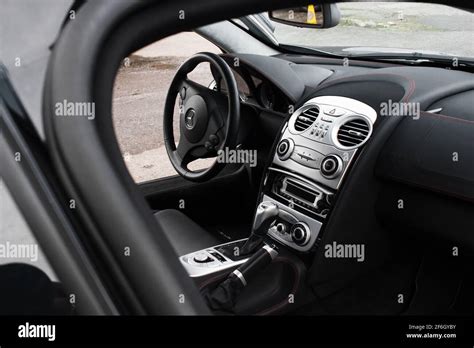 The Interior Of A 2004 McLaren Mercedes SLR Two Tone Interior With ...