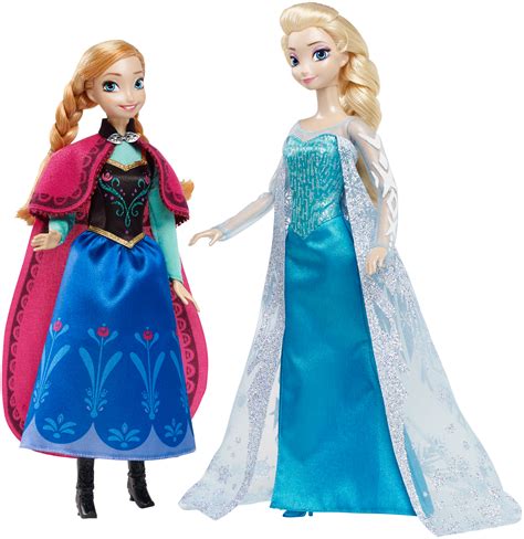 Disney Signature Collection Anna and Elsa Dolls- Frozen 2 Pk - Toys ...