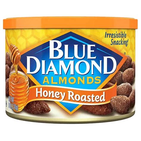 BLUE DIAMOND ALMONDS Honey Roasted - Santikos Foods