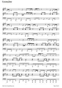 Free Ghost-Ella Henderson Piano Sheet Music Preview 1 - Free Piano ...