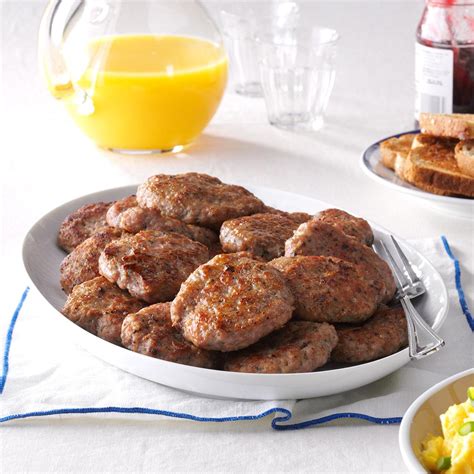 Homemade Breakfast Sausage Patties Recipe | Taste of Home