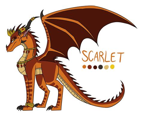 WoF-Ex-Queen Scarlet by Herakidpatrol on DeviantArt | Wings of fire ...