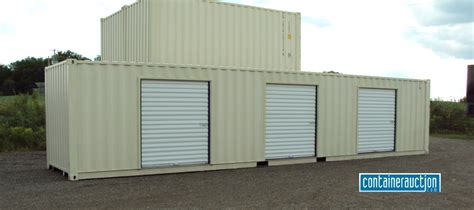 Creating a Storage Facility with Shipping Containers | ContainerAuction.com