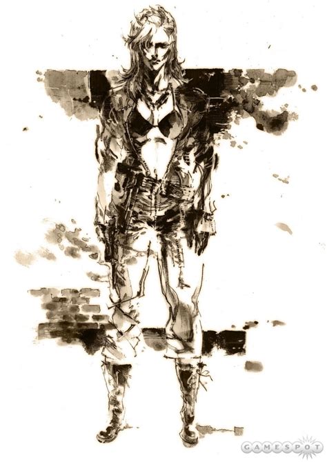 "Eva" concept art from Metal Gear Solid 3: Snake Eater | Yoji Shinkawa ...