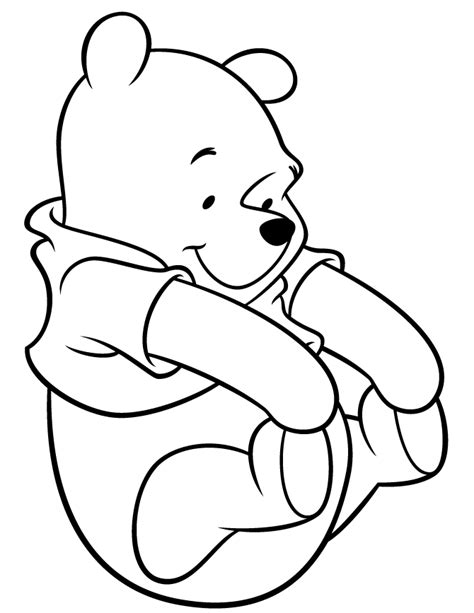 Rolley Winnie the Pooh Coloring Pages | Cartoon coloring pages, Cute ...