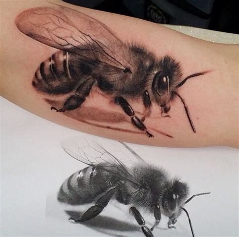 Pin on Tatoos | Insect tattoo, Honey bee tattoo, Bee tattoo