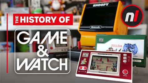 Nintendo Game & Watch History - YouTube