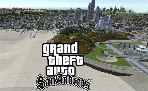 GTA San Andreas Map 3D model | CGTrader