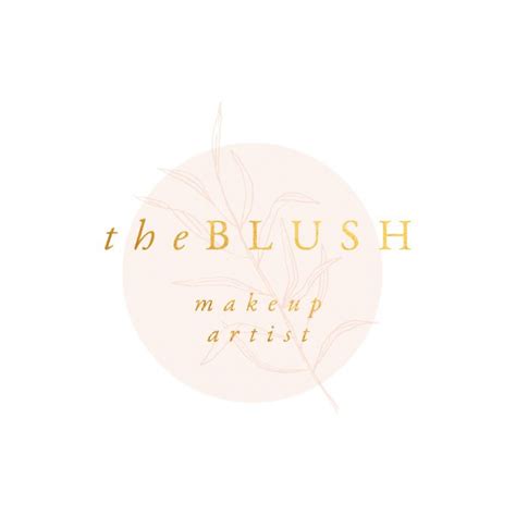 The Blush logo design - Brood en Botter