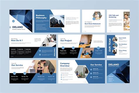 Delano - Business Portfolio Template - Design Template Place