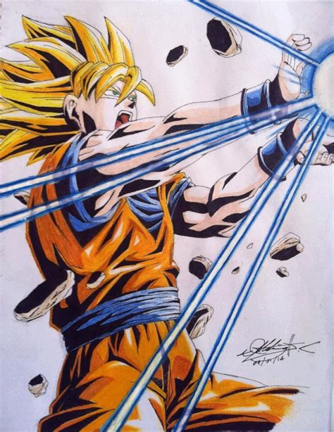 Goku Kamehameha Remastering Gif Ver By Ilikemadiian On Deviantart - Riset