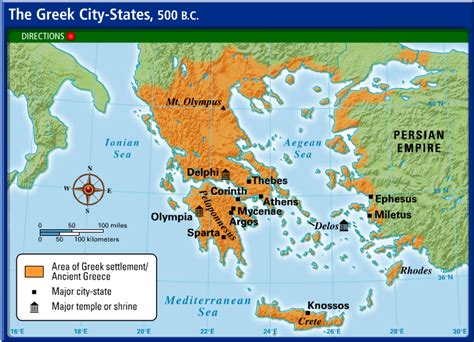 Maps of Ancient Greece - 6th Grade Social Studies