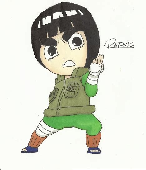 Rock Lee Chibi by Randomous on DeviantArt