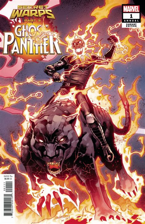 Secret Warps: Ghost Panther Annual #1 (Pacheco Connecting Cover ...