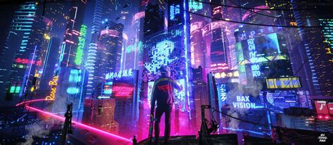 Anime City Neon 4k Wallpapers - Wallpaper Cave