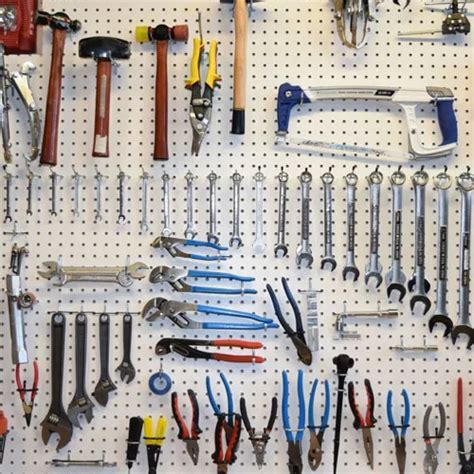 Pegboard for Tool Hanging and Tool Display board - RK Steel