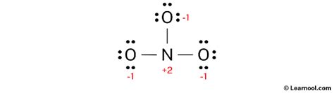 NO3- Lewis structure - Learnool