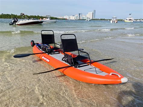 12' Saturn Tandem Inflatable Kayaks IK365. Portable, affordable ...