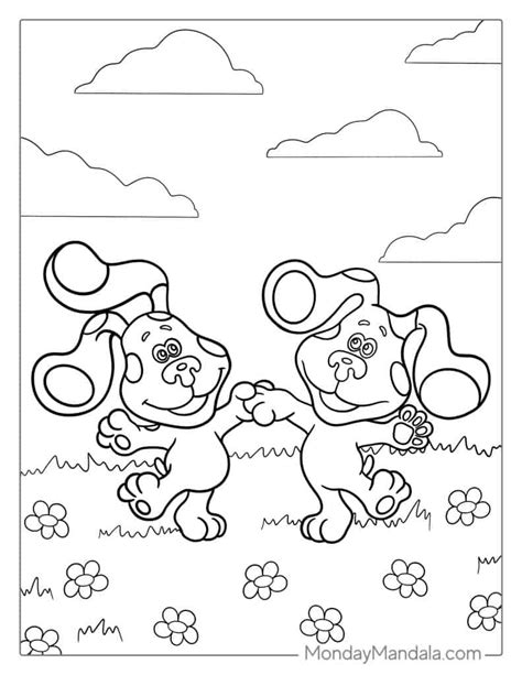 30 Blue's Clues Coloring Pages (Free PDF Printables)