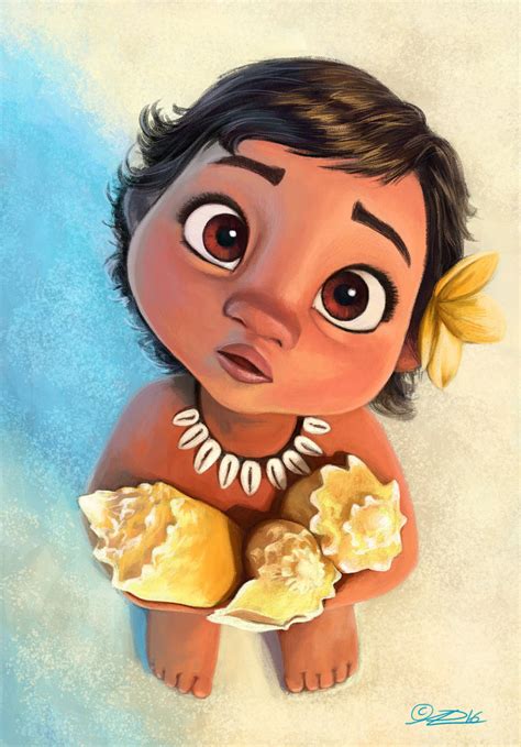 Baby Moana Drawing at GetDrawings | Free download