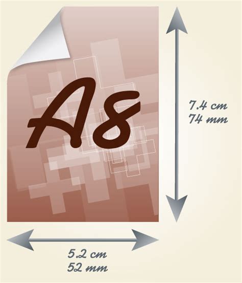 A8 Paper Size | All informations about A8 sheet of paper