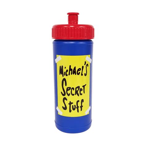 Michael's Secret Stuff Water Bottle Space Jam Michael Jordan Tune Squad ...