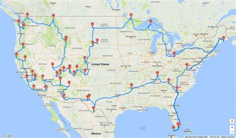 El mapa del roadtrip perfecto por los parques nacionales de Estados ...