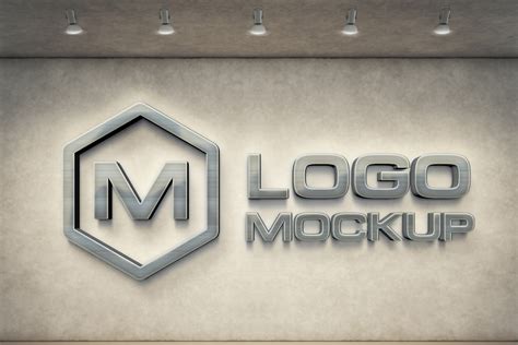 3d logo mockup - pasebing