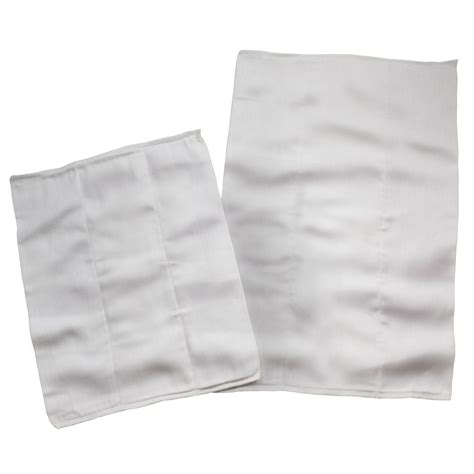 Chinese Prefold Cloth Diapers Bleached (dozen) - Great for Burp Cloths ...