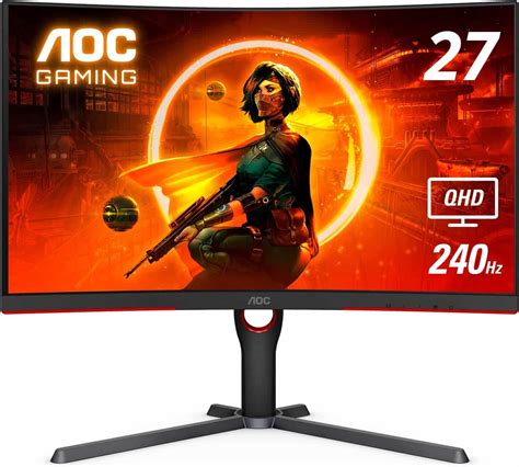 AOC CQ27G3Z Review – Affordable 240Hz 1440p Curved Gaming Monitor