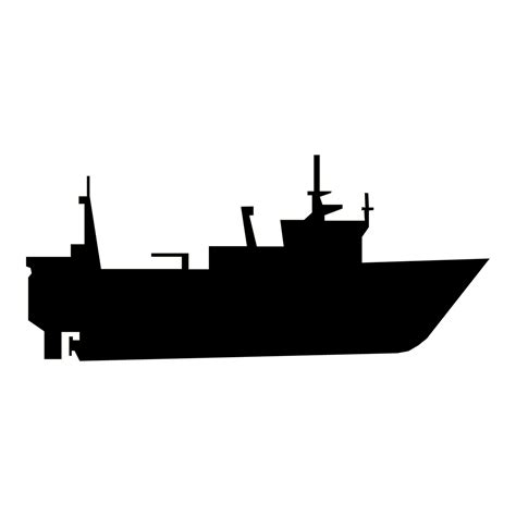 Navy Ship Silhouette Clip Art at GetDrawings | Free download