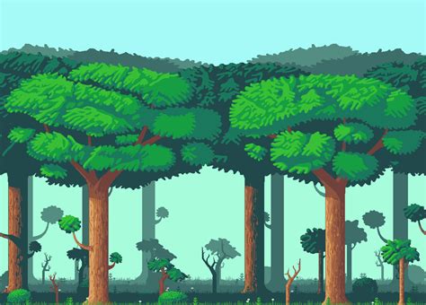 ArtStation - Pixel art backgrounds