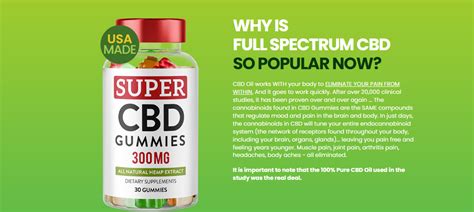 Super CBD Gummies : Review, price, Amazon, legit or scam, stock