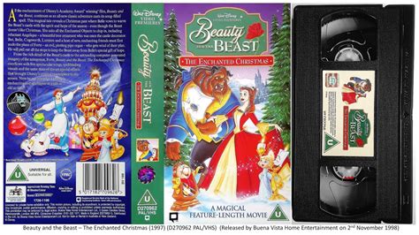 Beauty And The Beast The Enchanted Christmas Vhs