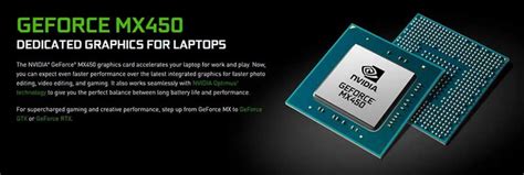 NVIDIA introduces the GeForce MX450 graphics card - TechBriefly