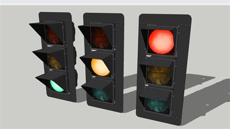 3M M-131 HV traffic signals | 3D Warehouse