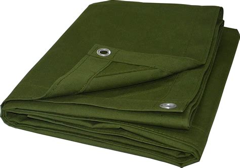 Amazon.com: Tarp Canvas,Heavy Duty Waterproof Outdoors Canvas Tarps ...