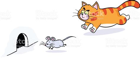 cat chasing mouse vector art ... | Storybook, Vector art, Art