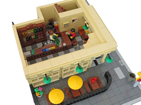 The bar | Cool lego creations, Lego house, Cool lego