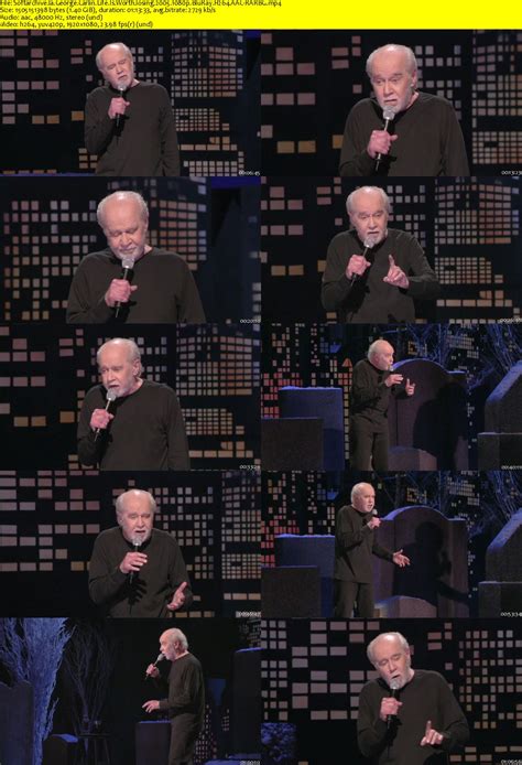 George Carlin Life Is Worth losing 2005 1080p BluRay H264 AAC-RARBG ...