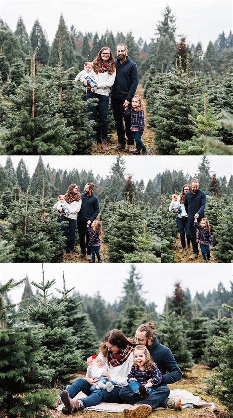 Portland Oregon Christmas Tree Farm Photos — Elizabeth Hite Photography