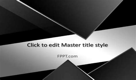 25+ Free Black and White PowerPoint Template with Simple PPT Backgrounds