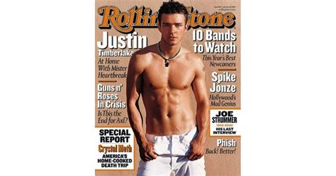 And when this shirtless Rolling Stone cover happened, too. | 101 Justin ...