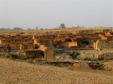 The historic city excavated at Kaushambi 1 | An ancient city… | Flickr